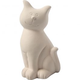 Sparbössa katt, H: 14 cm, 8 st./ 1 förp. [HOB-50509]