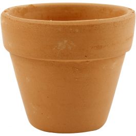 Krukor, H: 6,5 cm, Dia. 7 cm, 24 st./ 1 förp. [HOB-50652]