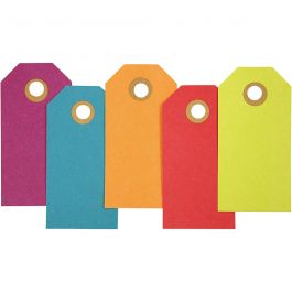  Manila Tags, 4x8 cm, 250 g, 20 pc [HOB-510070]