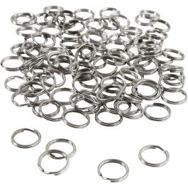 Nyckelringar, Dia. 12 mm, 100 st./ 1 förp. [HOB-51244]