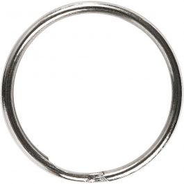 Nyckelringar, Dia. 20 mm, 8 st./ 1 förp. [HOB-512460]