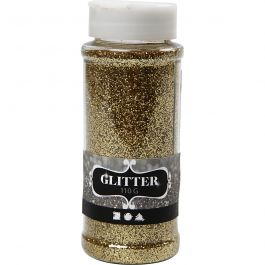 Glitter, guld, 110 g/ 1 burk [HOB-51262]