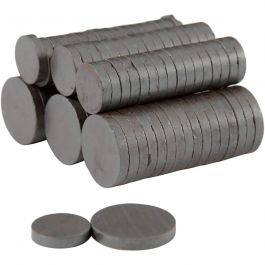Magnet, Dia. 14+20 mm, tjocklek 3 mm, 2x250st./ 1 förp. [HOB-51789]