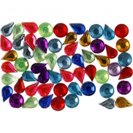 Rhinestones, stl. 5 mm, 15 g/ 1 förp. [HOB-522861]