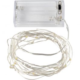 LED ljusslinga, L: 3,15 M, silver, 1 st. [HOB-52329]