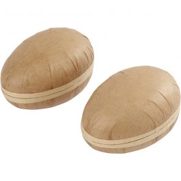 Tvådelade ägg, L: 12 cm, 2 st./ 1 förp. [HOB-54175]