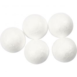Kulor, Dia. 2 cm, vit, 200 st./ 1 förp. [HOB-543000]