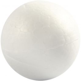 Kulor, Dia. 4 cm, vit, 10 st./ 1 förp. [HOB-543021]