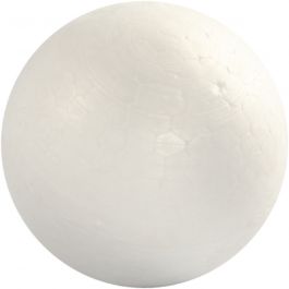 Kulor, Dia. 6 cm, vit, 5 st./ 1 förp. [HOB-543060]