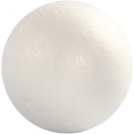 Kulor, Dia. 8 cm, vit, 5 st./ 1 förp. [HOB-543080]