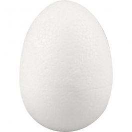 Ägg, H: 7 cm, vit, 50 st./ 1 förp. [HOB-543251]