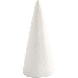 Käglor, H: 14,5 cm, Dia. 6 cm, vit, 5 st./ 1 förp. [HOB-543600]