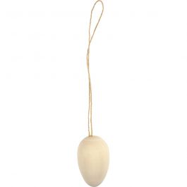 Miniägg, H: 25 mm, Dia. 15 mm, 20 st./ 1 påse [HOB-544191]