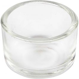 Värmeljushållare, H: 3,5 cm, Dia. 5 cm, 8 st./ 1 låda [HOB-55831]