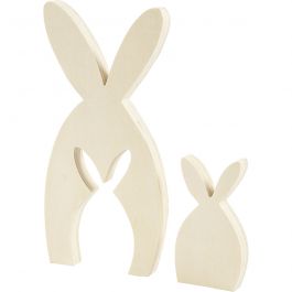 2i1 figur, harar, H: 11,5+24,5 cm, D: 2 cm, B: 6,5+11,5 cm, 1 set [HOB-56133]