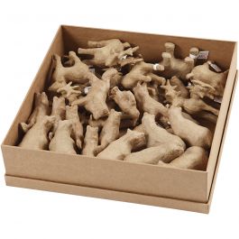 Polardjur, H: 8-12,8 cm, L: 5,6-11,8 cm, 32 st./ 1 förp. [HOB-56194]