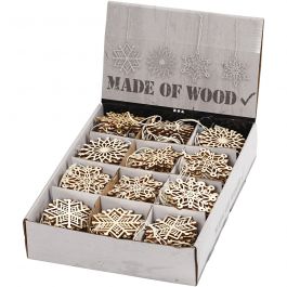 Ornament, Dia. 7 cm, tjocklek 0,3 cm, 200 st./ 1 förp. [HOB-56809]