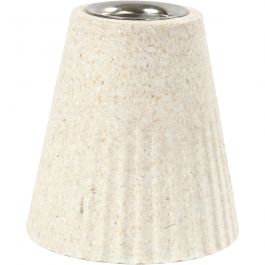 Ljusstake, H: 7 cm, Dia. 6,8 cm, 1 st. [HOB-56863]