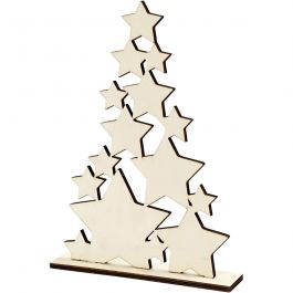 Julgran, H: 29,8 cm, D: 4 cm, B: 21,5 cm, 1 st. [HOB-56923]