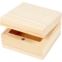 Smyckeask, stl. 6x6x3,5 cm, 2 st./ 1 förp. [HOB-576291]