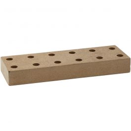 Tuschhållare till Berol, stl. 20x6,5x2,5 cm, Hålstl. 11 mm, 1 st. [HOB-57825]