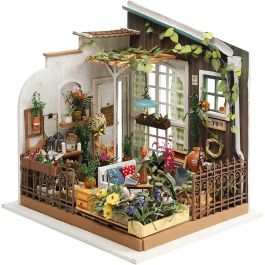 DIY Miniatyrrum, Trädgård, H: 21 cm, B: 19,5 cm, 1 st. [HOB-57880]