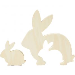 2i1 figur, H: 5+10,5 cm, D: 1,2 cm, B: 5+10 cm, 1 set [HOB-57900]