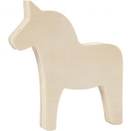 Häst, H: 13 cm, B: 12 cm, 1 st. [HOB-57921]
