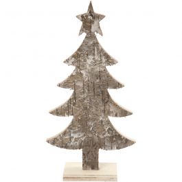 Julgran, H: 18 cm, B: 9 cm, 1 st. [HOB-57924]