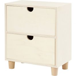 Byrå, H: 23 cm, D: 11,5 cm, B: 20 cm, 1 st. [HOB-57946]