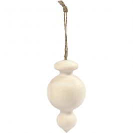 Droppe, H: 7,5 cm, Dia. 4 cm, 1 st. [HOB-58057]