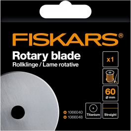 Fiskars Knivblad till rullkniv, Dia. 60 mm, 1 st. [HOB-5895]
