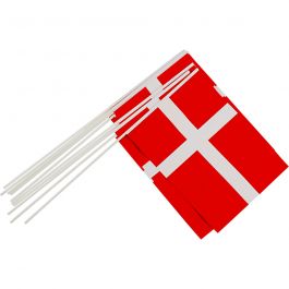 Pappersflaggor, L: 50 cm, stl. 20x27 cm, 10 st./ 1 förp. [HOB-59120]