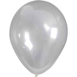 Ballonger, runda, Dia. 23 cm, transparent, 10 st./ 1 förp. [HOB-59182]