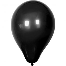 Ballonger, Dia. 23 cm, svart, 10 st./ 1 förp. [HOB-592002]
