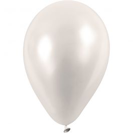 Ballonger, Dia. 23 cm, råvit, 10 st./ 1 förp. [HOB-592021]
