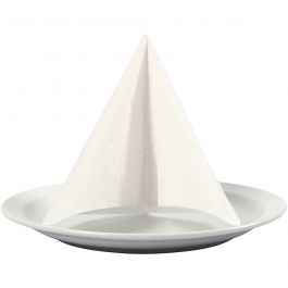 Servetter, stl. 33x33 cm, vit, 20 st./ 1 förp. [HOB-599001]