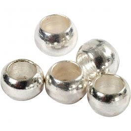 Wireklämmor, Dia. 2 mm, försilvrad, 100st./ 1 förp. [HOB-60102]