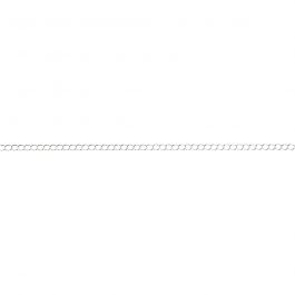  Chain, silver-plated, W: 3 mm, 20 m, 1 pc [HOB-60233]