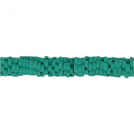 Lerpärlor, Dia. 5-6 mm, Hålstl. 2 mm, turkos, 145 st./ 1 förp. [HOB-61003]