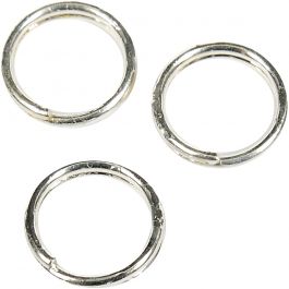 Splitring, Dia. 5 mm, försilvrad, 300 st./ 1 förp. [HOB-613421]