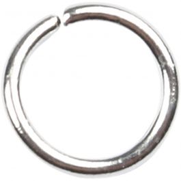 O-ring, stl. 5,4 mm, tjocklek 0,7 mm, försilvrad, 500 st./ 1 förp. [HOB-61379]