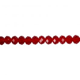 Facettpärlor, stl. 5x6 mm, Hålstl. 1 mm, 100 st./ 1 förp. [HOB-61687]