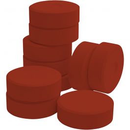Vattenfärg, crimson red, H: 19 mm, Dia. 57 mm, 10 st./ 1 förp. [HOB-627236]