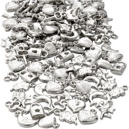 Silverberlocker, stl. 15-20 mm, Hålstl. 3 mm, 80 g/ 1 förp. [HOB-63842]