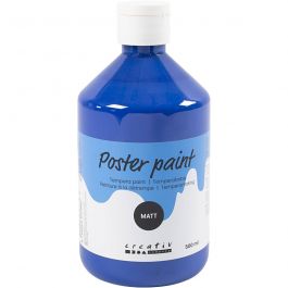 
Temperafärg Matt, mörkblå, 500 ml/ 1 flaska [HOB-642054]
