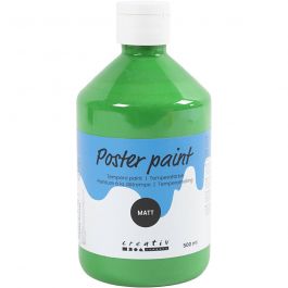 
Temperafärg Matt, grön, 500 ml/ 1 flaska [HOB-642064]