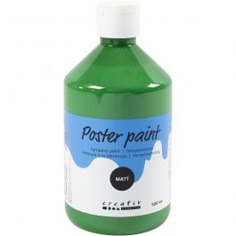 
Temperafärg Matt, mörkgrön, 500 ml/ 1 flaska [HOB-642067]
