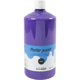 
Temperafärg Matt, violet, 1000 ml/ 1 flaska [HOB-642144]