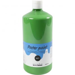 
Temperafärg Matt, grön, 1000 ml/ 1 flaska [HOB-642164]